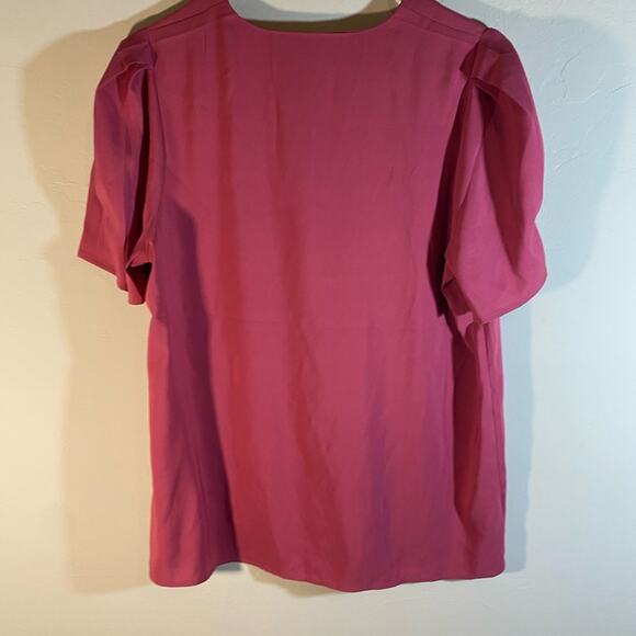 Express V Neck Top Size Medium Short Sleeve - Picture 5 of 9